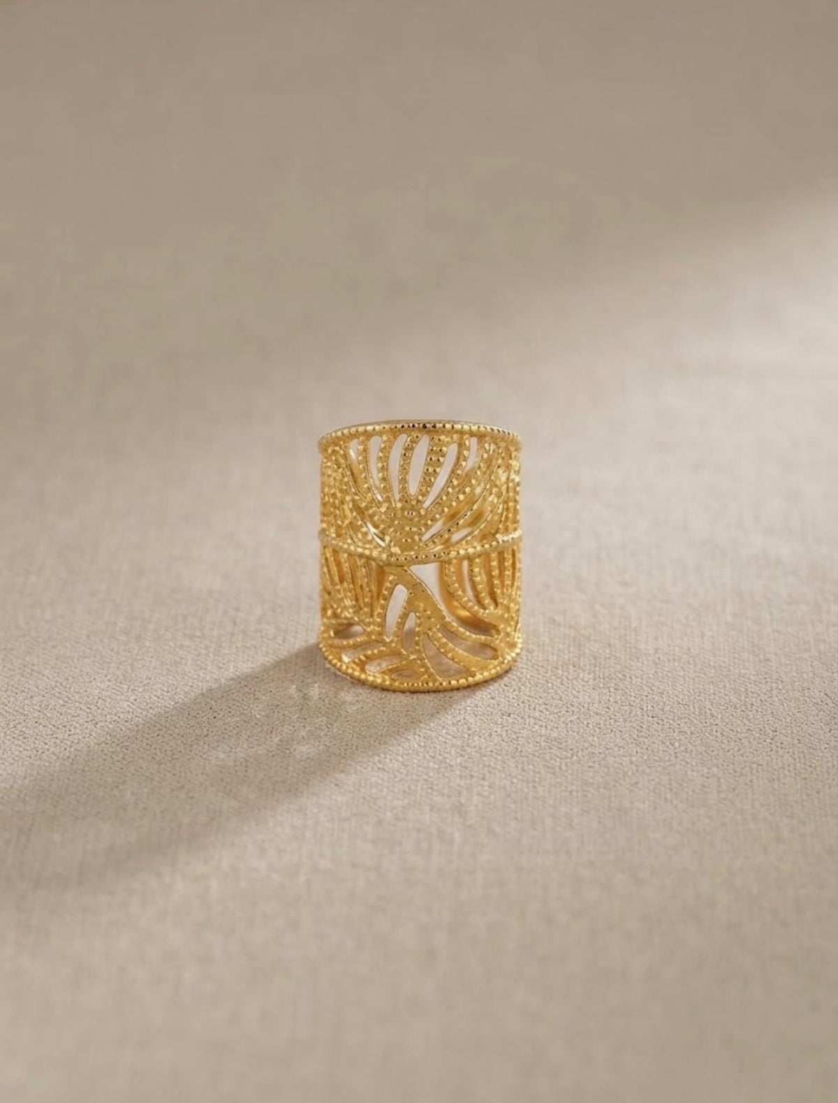 gold plated ring